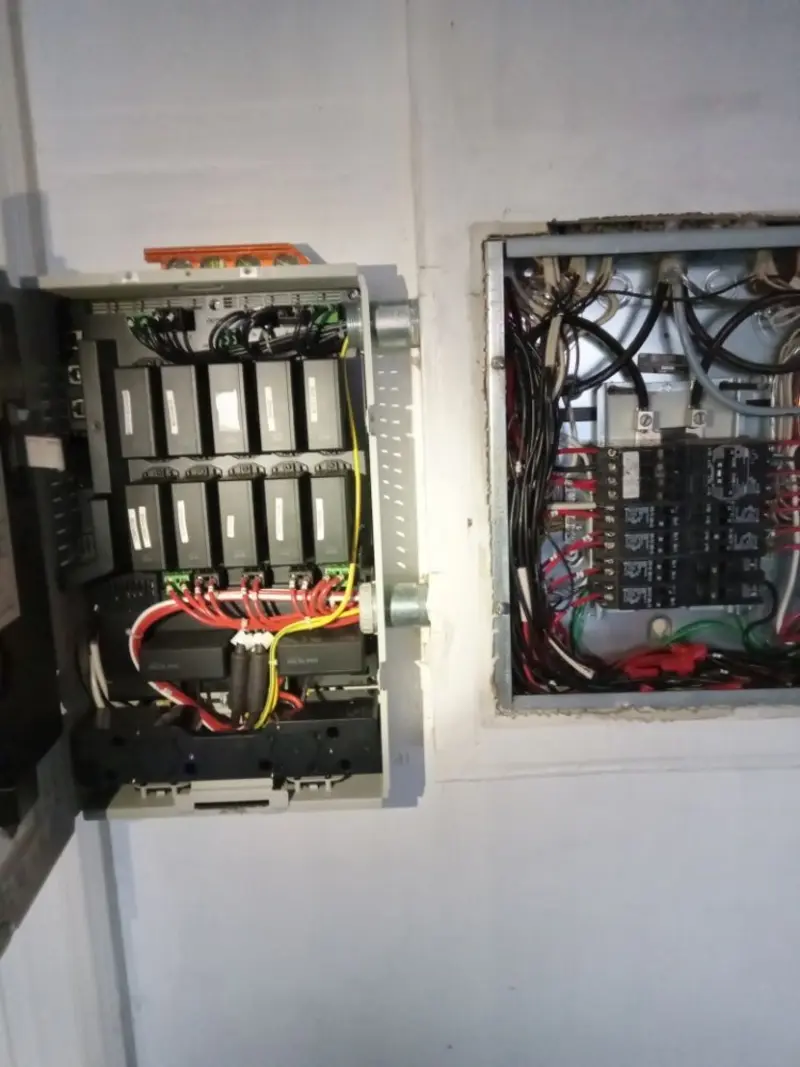 Electrical panel upgrade completed for Electrical Inspection in River Road